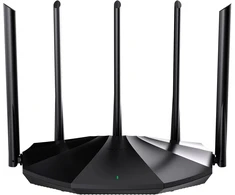 Tenda Wi-Fi 6 AX1500 dviejų juostų maršrutizatorius su 4 Gigabit prievadais RX2 Pro