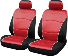 Sakura universalūs raudoni priekinių automobilio sėdynių užvalkalai, SS5402