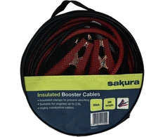 Sakura užvedimo laidai 200 A, 3 m, automobiliams su iki 2,0 l varikliais, SS3625