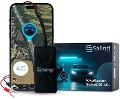 Salind GPS transporto priemonių GPS seklys 4G, laidinis montavimas, integruota SIM kortelė, S-014