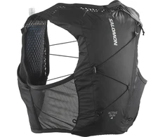 Salomon bėgimo liemenė Active Skin 4 su dviem minkštomis gertuvėmis, juoda, XS dydis