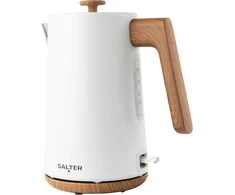 Salter elektrinis virdulys Toronto 1,7 l 3000 W, matinis baltas, su 360° pagrindu ir filtru