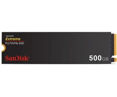 SanDisk vidinis 500 GB M.2 2280 NVMe SSD, PCIe Gen4, 5000 MB/s, SDSSDX3N-500G-G26