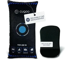 Sausintuvas CUQOO automobilio drėgmės sugėriklis 1kg su neslystančiu kilimėliu