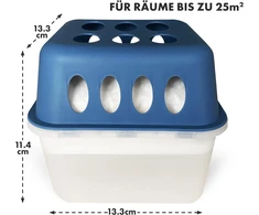 Sausintuvas Floordirekt daugkartiniai oro sausintuvai HAVA su 8 papildymo maišeliais po 400g