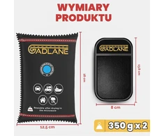 Sausintuvas GADLANE automobilinis daugkartinis drėgmės sugėriklis su silikageliu 2 × 350 g GL1665