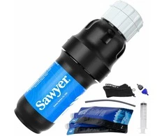 Sawyer vandens filtras PointONE Squeeze SP129 su dviem 1 l maišeliais ir adapteriu