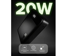 SBS išorinis akumuliatorius, 20 000 mAh, 20 W, TEBBCT20000PDLCDK