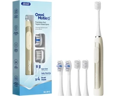 seago OminiMotion elektrinis dantų šepetėlis su 4 keičiamomis galvutėmis SG-2812