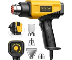 SEEKONE karšto oro pistoletas 2000 W, reguliuojama 50–600 °C temperatūra, SDL-2818