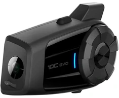 Sena motociklininkų komunikacijos sistema su kamera, Bluetooth, 4K video, mikrofonas, 10C-EVO-02