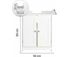 shelfmade Kaimiško stiliaus vonios spintelė