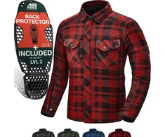 SHIMA motopalaidinė su FiberQL apsauga, ventiliaciniai skydeliai, universalus dizainas RENEGADE MEN 2 Raudonas