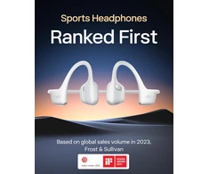Shokz sportinės ausinės OpenRun Pro 2 su kaulų laidumo technologija, Bluetooth 5.3, mikrofonu ir IP55