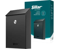 Sillar sieninė pašto dėžutė su Yale spyna, C5 formato, 26 × 18,3 × 5,2 cm, SIL700