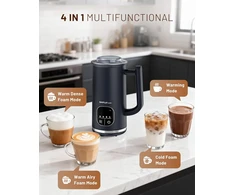 SIMPLETASTE elektrinis pieno plakiklis 4 viename, 400 W, 240 ml, modelis 706DE-0023