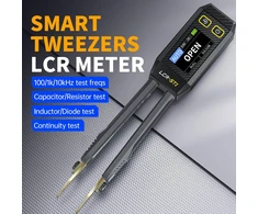 SiRyder LCR matavimo pincetas SMD komponentams, 10 kHz, USB-C, LCR-ST1