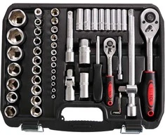 Sixtol įrankių rinkinys su 108 detalėmis, plieno, metalinės užsegimo spynos, SX3022