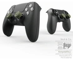 Skull &amp; Co. analoginių svirčių antgaliai Nintendo Switch Pro, PS4 ir PS5 valdikliams TG005-GP
