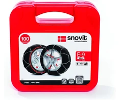 SNOVIT sniego grandinės automobiliui 9 mm, 2 vnt., dydis 130 E9NEO130A