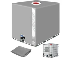SOBEAU IBC talpos dangtis 1000 l, UV apsauga, oxford audinys, permatoma plėvelė