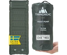 Sofa Trinordic pripučiamas 12 cm storio kempingo čiužinys su įmontuota pompa ir pagalve
