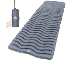 Sofa Unigear pripučiamas kempingo kilimėlis, ultralengvas, 188x60x5,5 cm, dvigubas vožtuvas