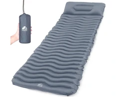 Sofa Unigear pripučiamas kempingo kilimėlis, 190x66x5,5 cm, 510 g, su pagalve
