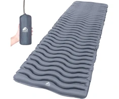 Sofa Unigear pripučiamas kempingo kilimėlis, ultralengvas, 188x60x5,5 cm, dvigubas vožtuvas