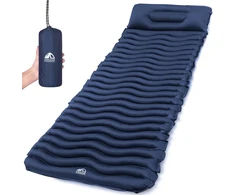 Sofa Unigear pripučiamas turistinis kilimėlis, 190x66 cm, 5.5 cm storio, TPU, mėlynos spalvos