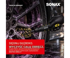 SONAX ratlankių valymo šepetys su mikropluošto apvalkalu Beast Edition 491741