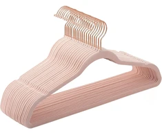 SONGMICS aksominės drabužių pakabos su 360° pasukamu kabliu, 20 vnt., 42 cm, B089NGYRSF