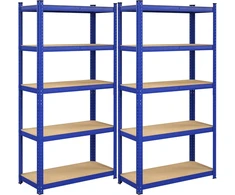 SONGMICS didelės apkrovos sandėliavimo lentynų komplektas 40 x 90 x 180 cm GLR040Q02