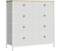 SONGMICS komoda su 8 medžiaginiais stalčiais, 80 x 30 x 81,5 cm, LTS024W57