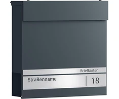 SONGMICS personalizuojama pašto dėžutė su laikraščio skyriumi 37 x 37 cm LLR703G01