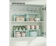 SONGMICS prieskonių lentynėlės, 2 vnt., iki 15 kg, KCS020X02