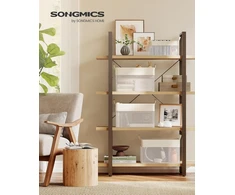 SONGMICS sulankstomos daiktų laikymo dėžės, 3 vnt., 40 x 30 x 25 cm, B0DSKC6RQ7