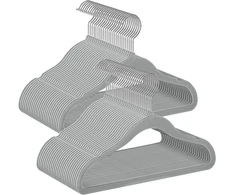 SONGMICS vaikiškos aksominės neslystančios drabužių pakabos, 30 vnt., 30 x 20.5 cm