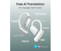 soundcore atviros belaidės ausinės AeroFit 2 su Bluetooth 5.4, LDAC, A3874