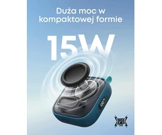 Soundcore belaidė nešiojama Bluetooth kolonėlė 15 W, IP68, BassUp 2.0, 24 h, Boom Go 3i