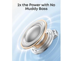 Soundcore belaidės ausinės su ANC, Bluetooth 5.0, LDAC, mikrofonu, į ausis įkišamos, D1202