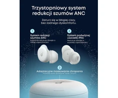 soundcore belaidės miego ausinės Sleep A30 su ANC ir Bluetooth D1301