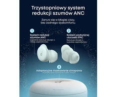Soundcore miego ausinės su aktyvia triukšmo slopinimo funkcija, Bluetooth, 45 valandų baterija, Sleep A30