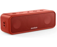 Soundcore nešiojama Bluetooth kolonėlė 16 W, IPX7, 24 val. veikimo laikas, raudona, A3117