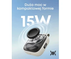 soundcore nešiojama Bluetooth kolonėlė, 15 W, IP68, BassUp 2.0, 24 h, D5103, balta