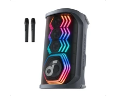 soundcore nešiojama Bluetooth kolonėlė Rave 3S, 200 W galia, LED apšvietimas, Party Connect, A31A3