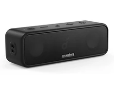 Soundcore nešiojamas Bluetooth garsiakalbis, 16 W stereo, 24 val. veikimas, IPX7, juodas, A3117