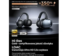 SOUNDPEATS atviros belaidės klipsinės ausinės Bluetooth 5.4 su LDAC Clip1
