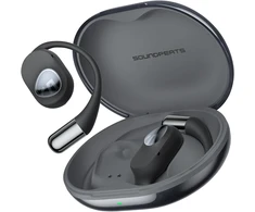 SoundPEATS belaidės ausinės su dinaminiu garsiakalbiu GoFree 2s-BG, juodos