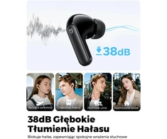 SoundPEATS belaidės į ausis įdedamos ausinės su ANC, Bluetooth 6.0 ir 42 val. veikimu Q3 Pro